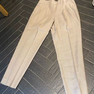 EUC Babaton pleated linen pants - Size 4